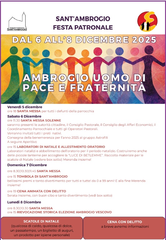 Festa Sant'Ambrogio Rozzano.
