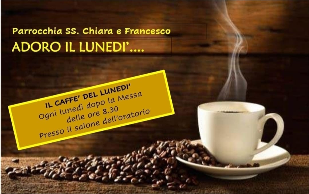 Il Caffe dall'Avvento presso la parrocchia Santa Chiara e Francesco