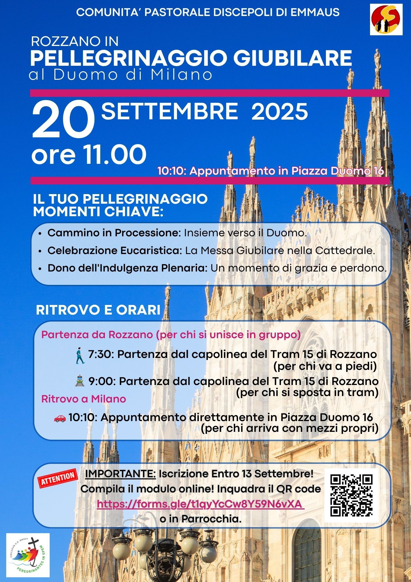 Rozzano in Pellegrinaggio Giubilare