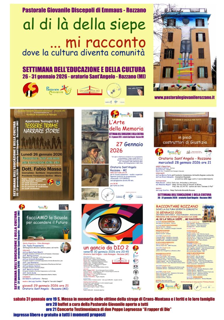 A Rozzano la cultura si fa comunità